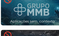 Aplicação sobre fundos sem contexto
